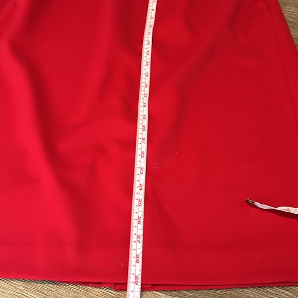 Pendleton Vintage 1950s 100% Wool Red Western Skirt Size 22W - Picture 8 of 8